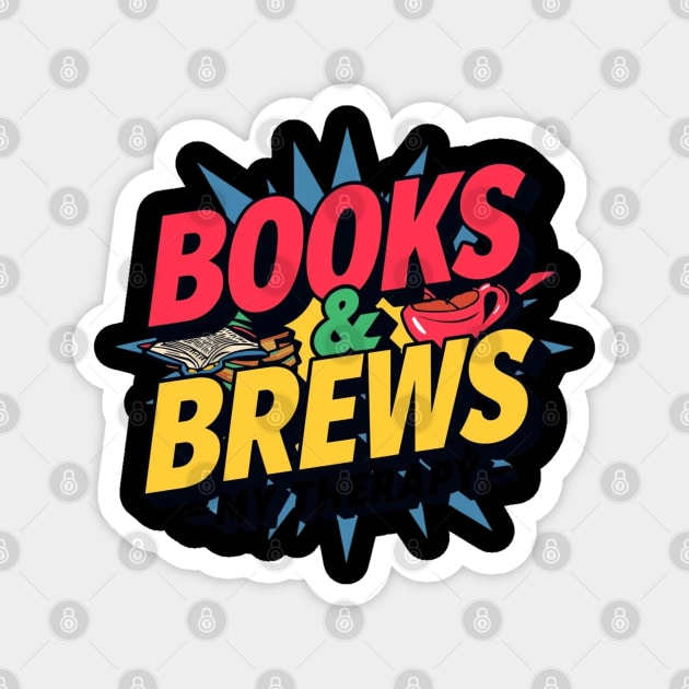 Books and Brews  My Therapy Magnet by SR8891