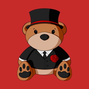 Groom Suit Teddy Bear T-Shirt