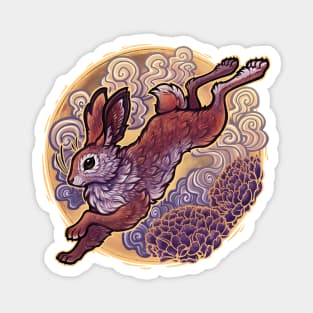 Moon Rabbit Magnet