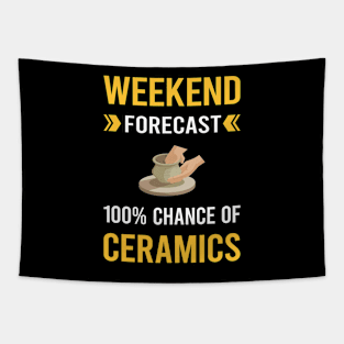 Weekend Forecast Ceramics Tapestry