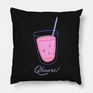 Love Cheers! Pillow