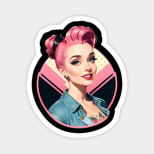 Rockabilly Girl 06 Magnet