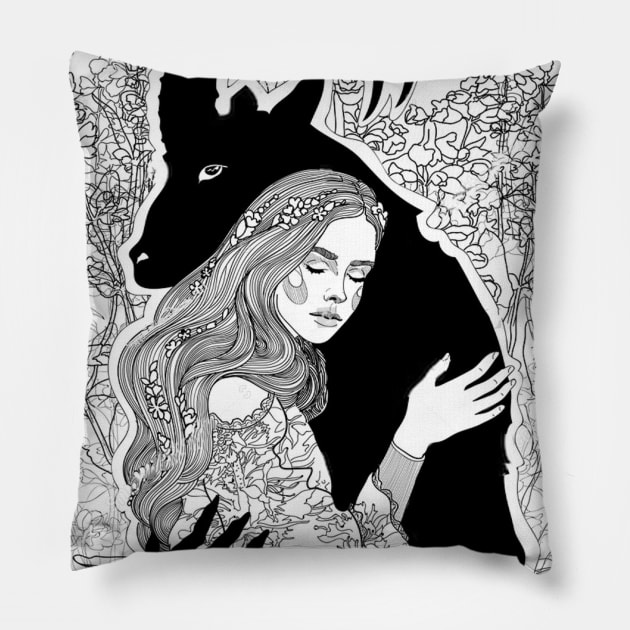 Witchcraft Pillow by LindenDesigns