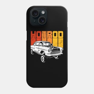 Hotrod Vintage Classic Gasser Car Dragstrip Phone Case