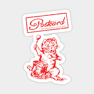 Postcard Records Magnet