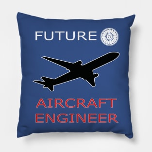 Future aircraft engineer aerospace engineering Pillow