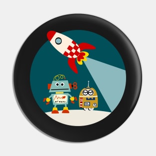 My Friend Robot Pin