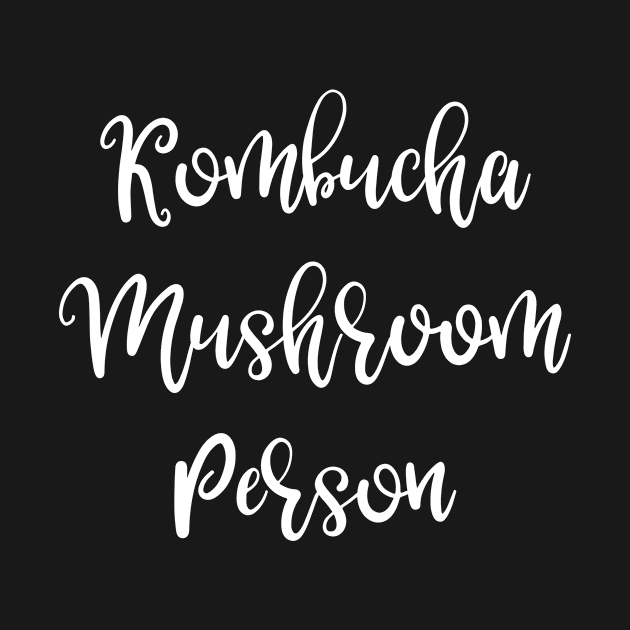 Kombucha Mushroom Person by LucyMacDesigns