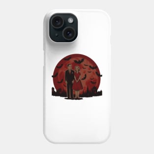 Crimson Eclipse Love Phone Case