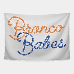 Bronco Babes 2 Tapestry