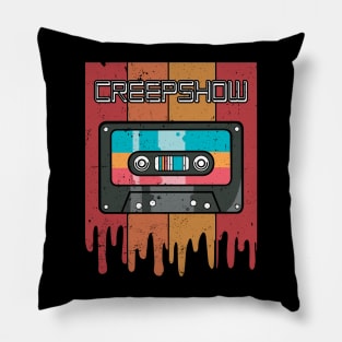 Classic Personalized Creepshow Proud Name Cassette Pillow