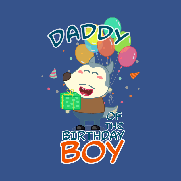 Daddy of Birthday Boy by Wolfoo World 