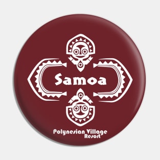 Polynesian Village Resort Samoa Pin