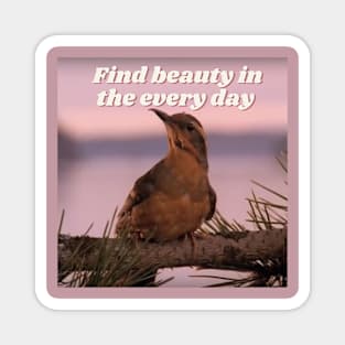 Find Beauty in Every Day Magnet