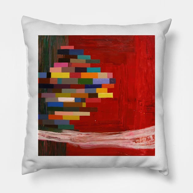 Joan Mitchell Pillow by Kollagio