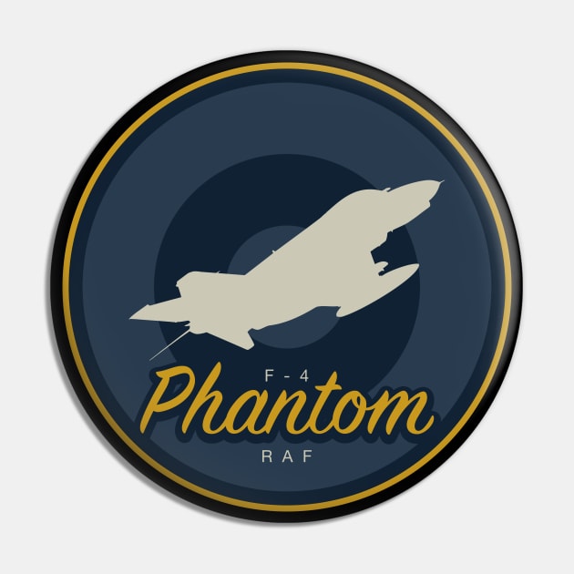 RAF F-4 Phantom II Pin by Tailgunnerstudios