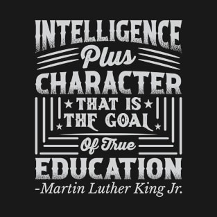 Intelligence Plus Character T-Shirt