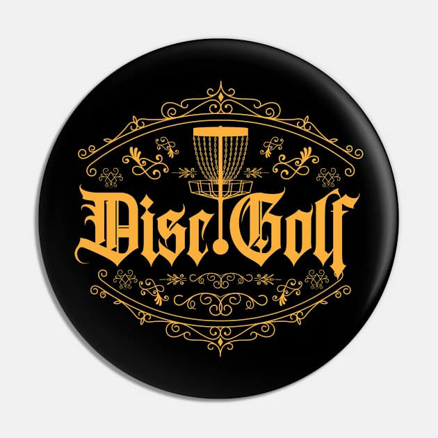 Disc Golf Classic Player Pin by CTShirts