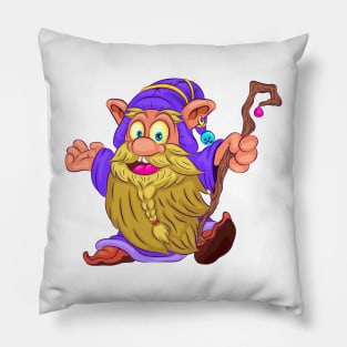 Cartoon Christmas Elf. Pillow