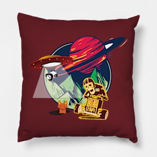 Escape From The Mars Pillow