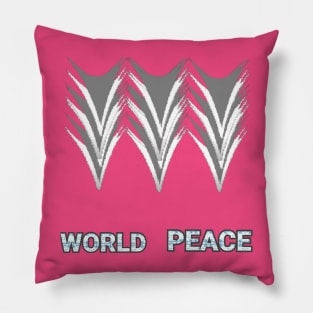 World Peace beautyful Art design. Pillow