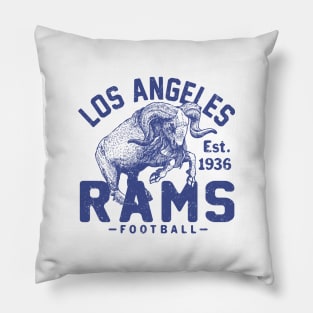 Retro Los Angeles Rams 1 by Buck Tee Pillow