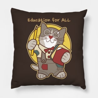 Education for All Pillow