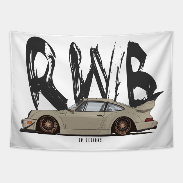 RWB 911 Tapestry by LpDesigns_