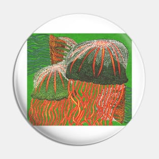 MATING JELLYFISH Pin