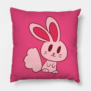 Adorable Light Pink Bunny Pillow