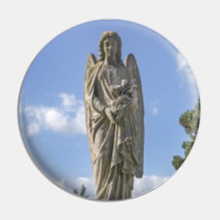 Angel Headstone Pin