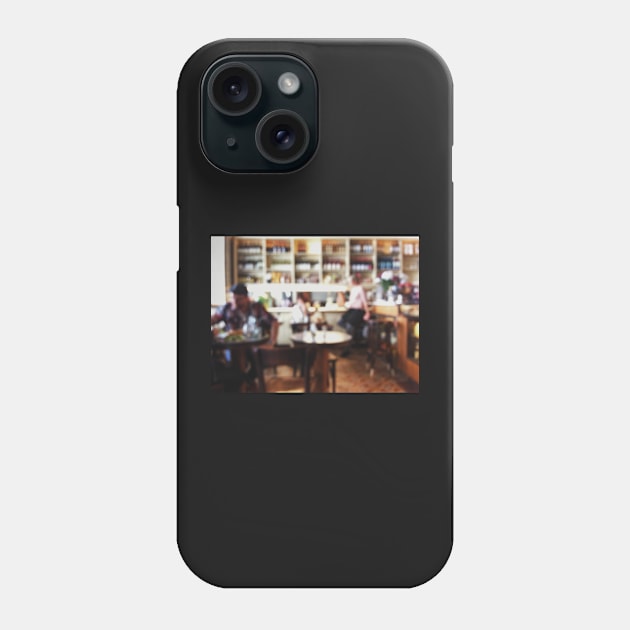 Restaurant Defocused Phone Case by visualspectrum