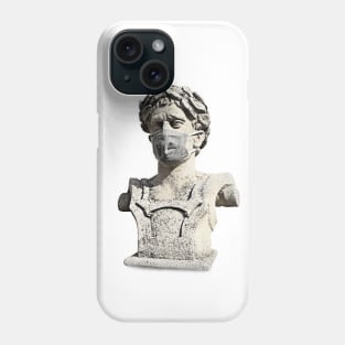 Statue wearing a mask//2020 Phone Case