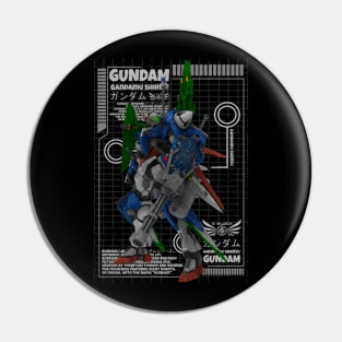 GN-001 Gundam Exia Pin