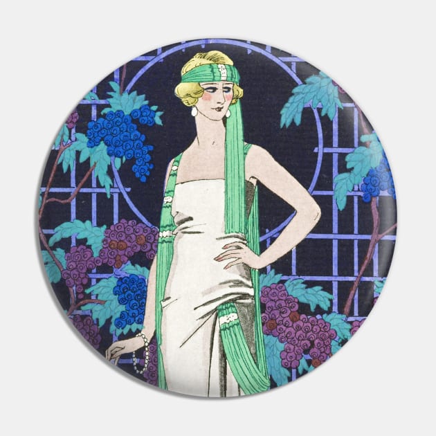 Des robes dans la nuit: Robe du soir, de Worth (1921) Pin by WAITE-SMITH VINTAGE ART