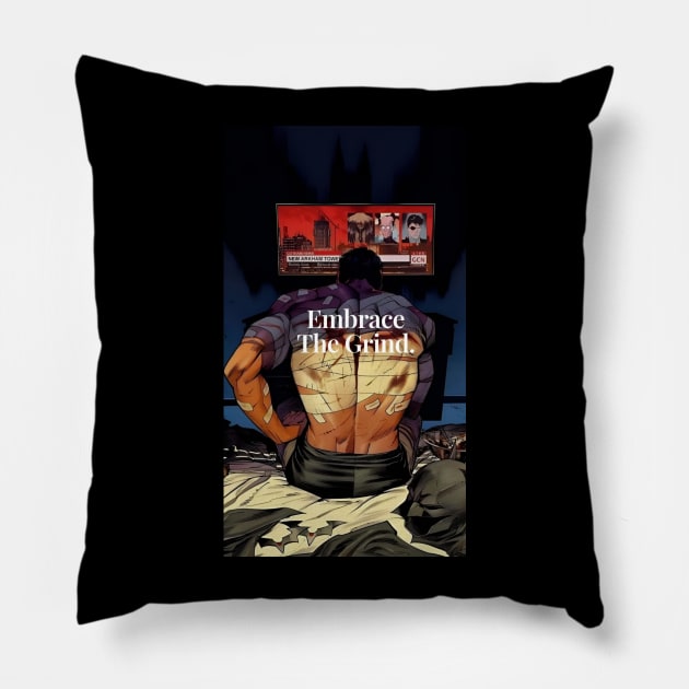 Embrace The GRIND Pillow by Fit-Flex