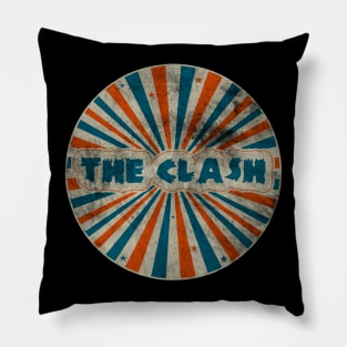 clash vintage Pillow