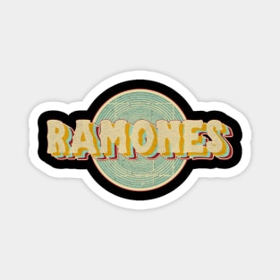 ramones font spirale vintage Magnet