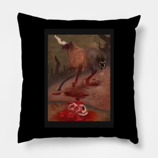 Mutilated Horses & Maggot Dreams Pillow