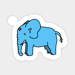 Tonka the Elephant Magnet