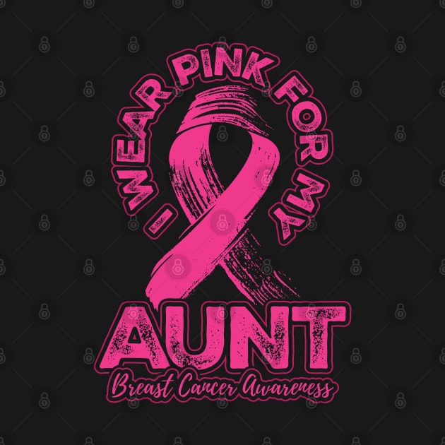 I wear pink for my Aunt by aneisha