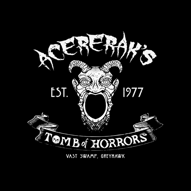 Tomb of Horrors (Black Print) by Miskatonic Designs