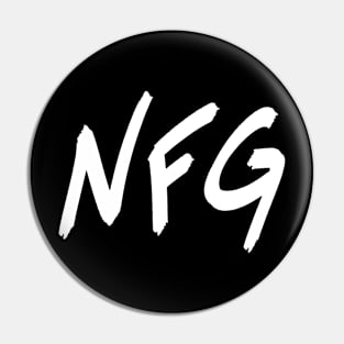 NFG White A Pin