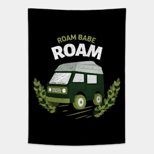Camper Van, Roam Babe Roam! Tapestry