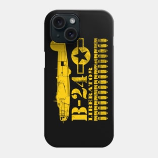 B-24 Liberator (distressed) Phone Case