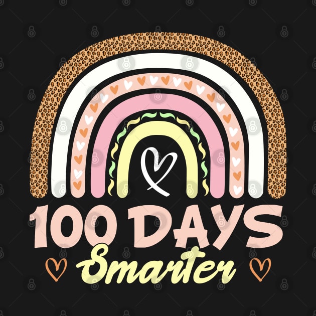 100 Days Smarter Gift For Kids Students And Teacher by SbeenShirts