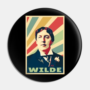 Oscar Wilde Vintage Colors Pin