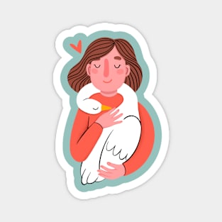 Goose friend Magnet