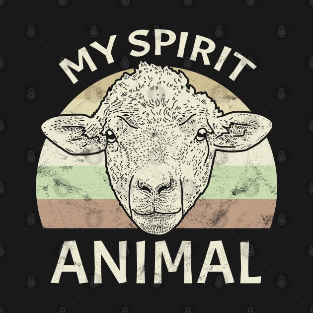 Sheep Lamb - Spirit Animal, Power Animal, Totem by voidea