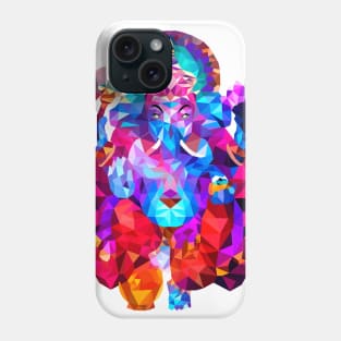 Low Poly Ganesh Phone Case